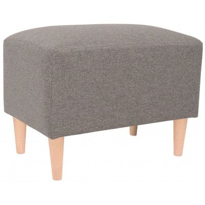 Пуф Тайвас Prince Taupe бежевый (натуральные опоры) Пуф Тайвас Prince Taupe бежевый (натуральные опоры)