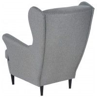 Кресло для отдыха Тойво Malmo 90 серый (черные опоры) купить в Минске Кресло для отдыха Тойво Malmo 90 серый (черные опоры) купить в Минске