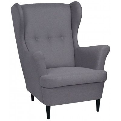 Кресло для отдыха Тойво Prince Ash серый (черные опоры) купить в Минске