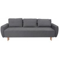 Диван-кровать Тулисия Prince Ash серый (натуральные опоры) купить в Минске