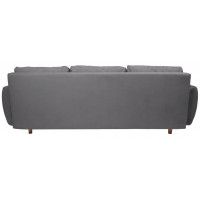 Диван-кровать Тулисия Prince Ash серый (натуральные опоры) купить в Минске