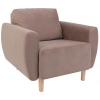 Кресло для отдыха Тулисия Velutto 22 капучино (натуральные опоры) купить в Минске Кресло для отдыха Тулисия Velutto 22 капучино (натуральные опоры) купить в Минске