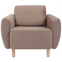 Кресло для отдыха Тулисия Velutto 22 капучино (натуральные опоры) купить в Минске Кресло для отдыха Тулисия Velutto 22 капучино (натуральные опоры) купить в Минске