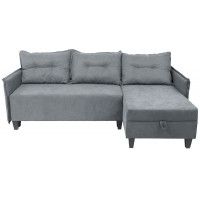 Диван-кровать Туули КП Malmo 90 серый (черные опоры) купить в Минске Диван-кровать Туули КП Malmo 90 серый (черные опоры) купить в Минске