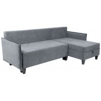 Диван-кровать Туули КП Malmo 90 серый (черные опоры) купить в Минске Диван-кровать Туули КП Malmo 90 серый (черные опоры) купить в Минске