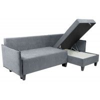 Диван-кровать Туули КП Malmo 90 серый (черные опоры) купить в Минске Диван-кровать Туули КП Malmo 90 серый (черные опоры) купить в Минске