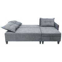 Диван-кровать Туули КП Malmo 90 серый (черные опоры) купить в Минске Диван-кровать Туули КП Malmo 90 серый (черные опоры) купить в Минске