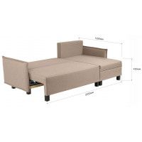 Диван-кровать Туули КП Velutto 22 капучино (черные опоры) купить в Минске Диван-кровать Туули КП Velutto 22 капучино (черные опоры) купить в Минске