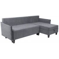 Диван-кровать Туули КП Velutto 32 серый (черные опоры) купить в Минске