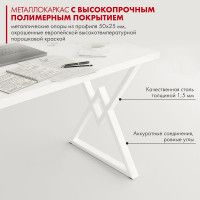 Письменный стол ДОМУС Аксиом (белое подстолье) 90x66 см купить в Минске Письменный стол ДОМУС Аксиом (белое подстолье) 90x66 см купить в Минске