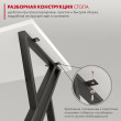 Письменный стол ДОМУС Гранд 136х66 см белый/белый купить в Минске