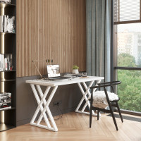 Письменный стол ДОМУС Хилтон 120х66 см белый/белый купить в Минске