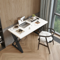 Письменный стол ДОМУС Хилтон 136х66 см белый/черный купить в Минске