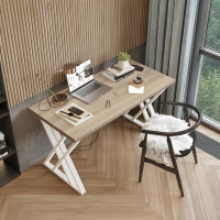 Письменный стол ДОМУС Хилтон 136х66 см вяз светлый/белый купить в Минске Письменный стол ДОМУС Хилтон 136х66 см вяз светлый/белый купить в Минске