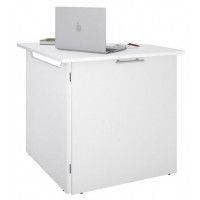 Угловой складной стол ДОМУС Мини белый купить в Минске