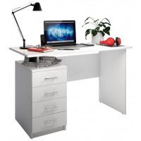 Письменный стол ДОМУС СП005 белый купить в Минске