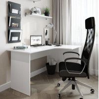 Письменный стол ДОМУС СП009 белый правый