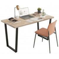 Письменный стол ДОМУС СП013 120х66 см вяз светлый/металл черный купить в Минске