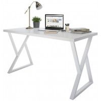 Письменный стол ДОМУС СП014 120х66 см белый/металл белый купить в Минске