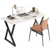 Письменный стол ДОМУС СП014 120х66 см белый/черный купить в Минске