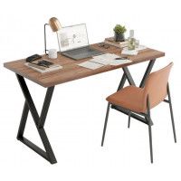 Письменный стол ДОМУС СП014 120х66 см орех темный/черный купить в Минске Письменный стол ДОМУС СП014 120х66 см орех темный/черный купить в Минске