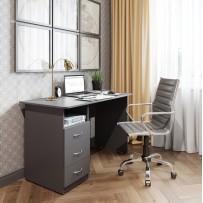 Письменный стол ДОМУС СП003 серый