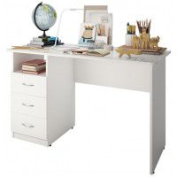 Письменный стол ДОМУС СП003 белый купить в Минске Письменный стол ДОМУС СП003 белый купить в Минске