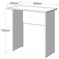 Письменный стол ДОМУС СП006 белый купить в Минске