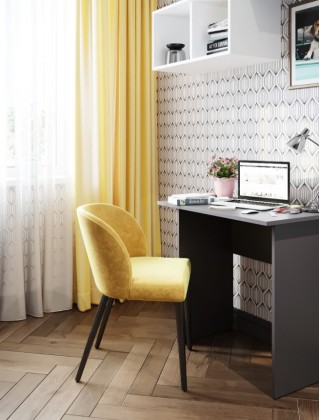 Письменный стол ДОМУС СП006 серый