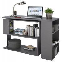 Угловой поворотный стол ДОМУС СТР02 120х50 см серый купить в Минске Угловой поворотный стол ДОМУС СТР02 120х50 см серый купить в Минске