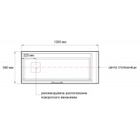 Письменный стол поворотный ДОМУС СТР07 120х50 см белый/белый купить в Минске
