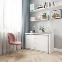 Письменный стол поворотный ДОМУС СТР07 120х60 см белый/белый купить в Минске