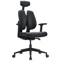 Кресло Duorest D2-200B Black (Syn. Leather)
