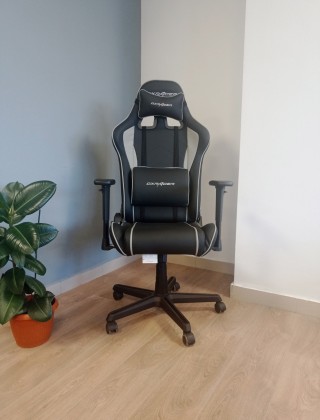 Кресло DXRACER OH/P08/NG серый/черный