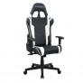 Кресло DXRacer OH/P132/NW черный с белым