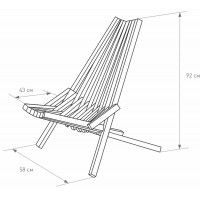 Кресло-шезлонг DYATEL ПРЕРИЯ/КЕНТУККИ сосна (цвет дуб) купить в Минске Кресло-шезлонг DYATEL ПРЕРИЯ/КЕНТУККИ сосна (цвет дуб) купить в Минске