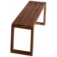 Скамья садовая DYATEL 1530*290*395 сосна (цвет дуб) купить в Минске