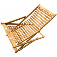 Шезлонг-качалка (сиденье из дерева) DYATEL сосна (цвет дуб) купить в Минске
