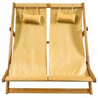 Кресло-шезлонг двойной DYATEL сиденье из ткани сосна (цвет дуб) купить в Минске Кресло-шезлонг двойной DYATEL сиденье из ткани сосна (цвет дуб) купить в Минске