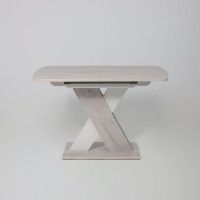 Стол Элигард MIRAGE (Мираж) 1180(1570)*760*720 дуб монтерей/белый купить в Минске