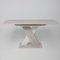 Стол Элигард MIRAGE (Мираж) 1180(1570)*760*720 дуб монтерей/белый купить в Минске