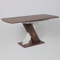 Стол Элигард MIRAGE (Мираж) 1180(1570)*760*720 дуб нокс/белый купить в Минске Стол Элигард MIRAGE (Мираж) 1180(1570)*760*720 дуб нокс/белый купить в Минске