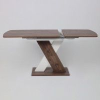 Стол Элигард MIRAGE (Мираж) 1180(1570)*760*720 дуб нокс/белый купить в Минске Стол Элигард MIRAGE (Мираж) 1180(1570)*760*720 дуб нокс/белый купить в Минске