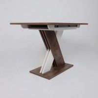 Стол Элигард MIRAGE (Мираж) 1180(1570)*760*720 дуб нокс/белый купить в Минске Стол Элигард MIRAGE (Мираж) 1180(1570)*760*720 дуб нокс/белый купить в Минске