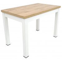 Стол ONE (СОО) раздвижной обеденный, 1100(1490)*670*760 дуб натуральный