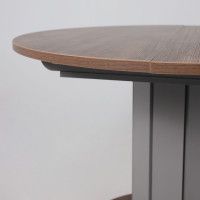 Стол Элигард Ontario (Онтарио) 1000(1300)*760*1000 дуб нокс/дымчатый алмаз купить в Минске