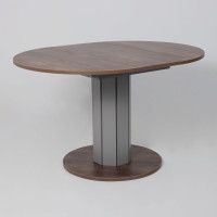 Стол Элигард Ontario (Онтарио) 1000(1300)*760*1000 дуб нокс/дымчатый алмаз купить в Минске