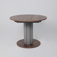 Стол Элигард Ontario (Онтарио) 1000(1300)*760*1000 дуб нокс/дымчатый алмаз купить в Минске