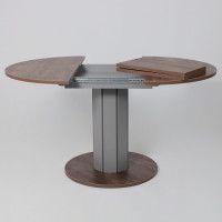 Стол Элигард Ontario (Онтарио) 1000(1300)*760*1000 дуб нокс/дымчатый алмаз купить в Минске