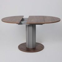 Стол Элигард Ontario (Онтарио) 1000(1300)*760*1000 дуб нокс/дымчатый алмаз купить в Минске